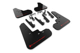 Rally Armor 2025+ Kia K4 Black Mud Flap Red Logo (MF111-UR-BLK-RD)
