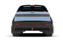 Load image into Gallery viewer, Rally Armor 2025 Hyundai Ioniq 5 N Black UR Mud Flap Light Blue Battery Logo (MF117-BAT-BLK-PBL)