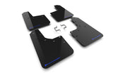 Rally Armor 23-25 Ford Ranger Raptor Black UR Mud Flap Blue Logo (MF123-UR-BLK-BL)