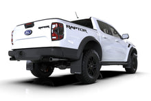 Load image into Gallery viewer, Rally Armor 23-25 Ford Ranger Raptor Black UR Mud Flap White Logo (MF123-UR-BLK-WH)