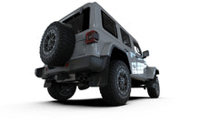 Load image into Gallery viewer, Rally Armor 2018+ Jeep Wrangler Rubicon JL Black UR Mud Flap w/ Metallic Black Logo (MF124-UR-BLK-MBK)