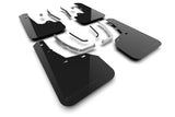 Rally Armor 2025 Hyundai Tucson ICE XRT Black UR Mud Flap - Metallic Black Logo (MF125-UR-BLK-MBK)