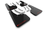 Rally Armor 2025 Hyundai Tucson ICE XRT Black UR Mud Flap - Red Logo (MF125-UR-BLK-RD)