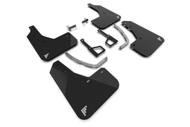 Rally Armor 2025 Hyundai Ioniq 5 XRT Black Mud Flap Silver Battery Logo (MF127-BAT-BLK-SIL)