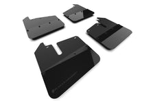 Load image into Gallery viewer, Rally Armor 20-25 GMC Sierra 2500/3500 HD Denali Black Mud Flap w/Metallic Black Logo (MF131-BLK-MBK)