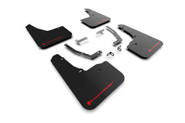 Rally Armor 2025 Subaru Forester Black UR Mud Flap w/Red Logo (MF132-UR-BLK-RD)