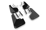 Rally Armor 2025+ Hyundai Tucson (Excl. ICE & XRT) Black UR Mud Flap w/ Dark Grey Logo (MF135-UR-BLK-DGRY)