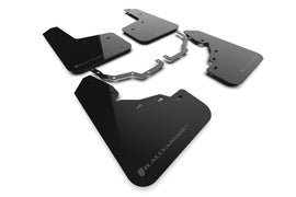 Rally Armor 22-25 Toyota Land Cruiser Black UR Mud Flap Dark Grey Logo (MF138-UR-BLK-DGRY)