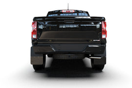 Rally Armor 23-25 Chevy Colorado ZR2 Black Mud Flap - Metallic Black Logo (MF141-BLK-MBK)