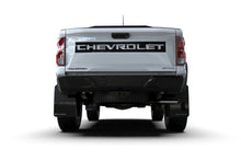 Load image into Gallery viewer, Rally Armor 23-25 Chevy Colorado ZR2 Black Mud Flap - White Logo (MF141-BLK-WH)
