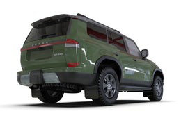 Rally Armor 2024+ Lexus GX-550 Overtrail Black UR Mud Flap Dark Green Logo (MF142-UR-BLK-AGN)