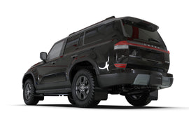 Rally Armor 2024+ Lexus GX-550 Overtrail Black UR Mud Flap Metallic Black Logo (MF142-UR-BLK-MBK)