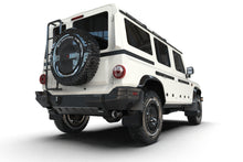 Load image into Gallery viewer, Rally Armor 23-25 Ineos Grenadier Black Mud Flap - Metallic Black Logo (MF143-BLK-MBK)