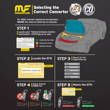 Load image into Gallery viewer, Magnaflow 07-09 Jaguar XK 4.2L Direct Fit Converter (5561954)