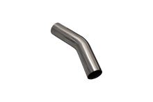 Load image into Gallery viewer, XFORCE Mandrel Bend 304SS Polished 225" 30 degree 15D 6" Leg (MS225-30)
