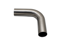 Load image into Gallery viewer, XFORCE Mandrel BendÂ 304SS Polished 35" 90 degree 15D 6" Leg (MS350-90)