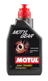 Motul 1L Transmission MOTYLGEAR 75W80 - Technosynthese - API GL-5 / MIL-L-2105D (105782)