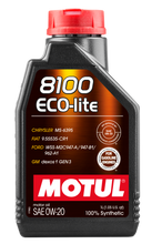 Load image into Gallery viewer, Motul 100% Synthetic Fuel Economy Gasoline engine lubricant (108534)