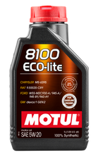 Load image into Gallery viewer, Motul 100% Synthetic Fuel Economy Gasoline engine lubricant (109102)