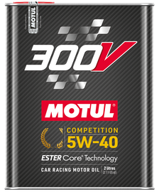 Motul 2L Synthetic-ester Racing Oil 300V COMPETITION 5W40 10x2L (110817)
