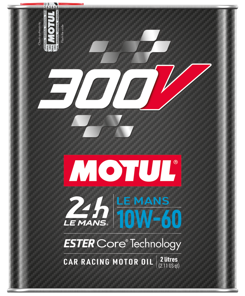 Motul 2L Synthetic-ester Racing Oil 300V Le Mans 10W60 10x2L (110864)