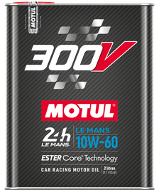 Motul 2L Synthetic-ester Racing Oil 300V Le Mans 10W60 10x2L (110864)