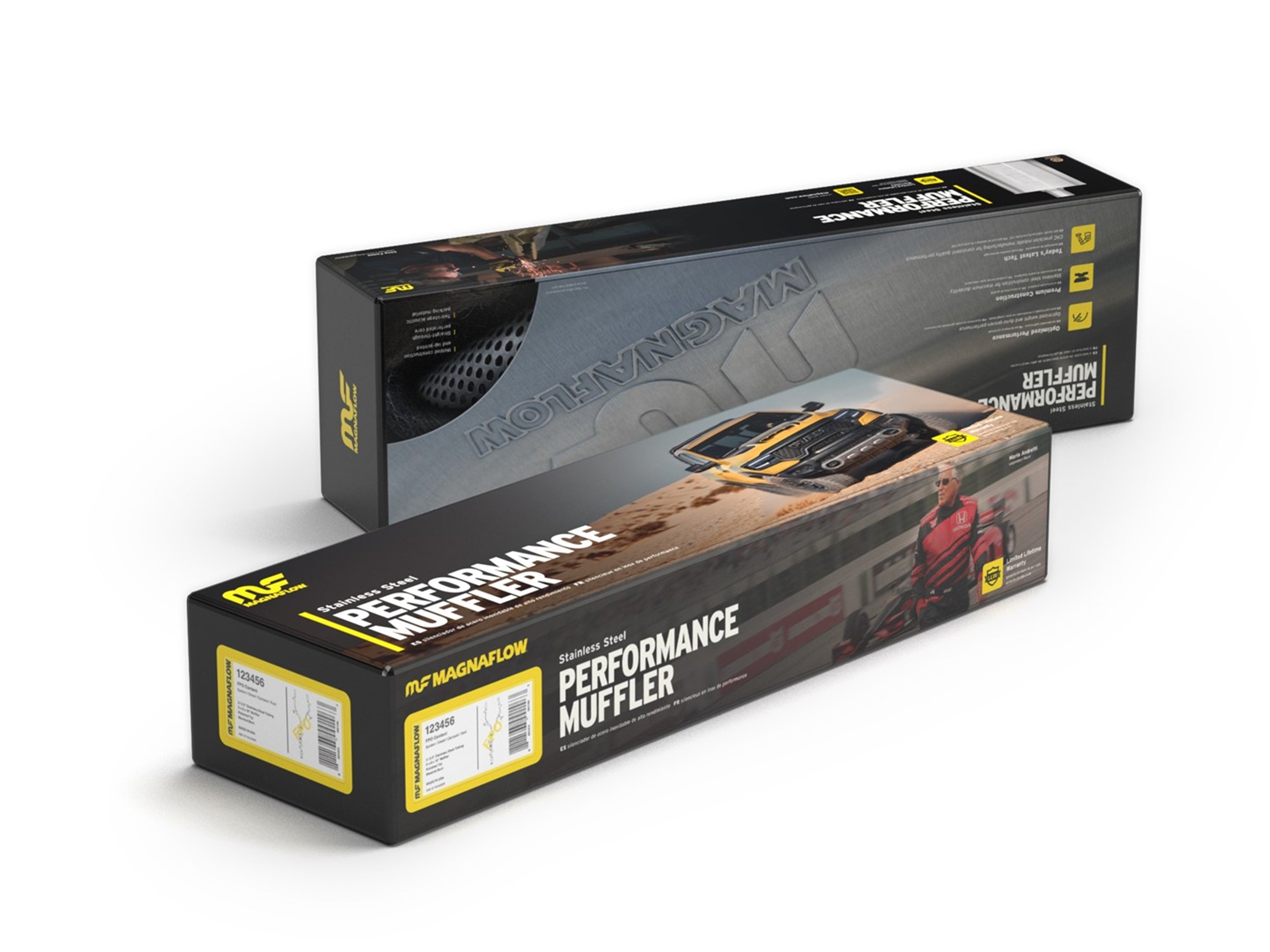 MagnaFlow Muffler Mag 409SS24X5X8 3X3 C/C (12279)