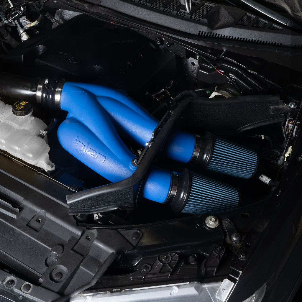 Injen 15-25 Ford F-150 V6-3.5L Twin Turbo PF Cold Air Intake System - Race Blue (PF9032RRB)