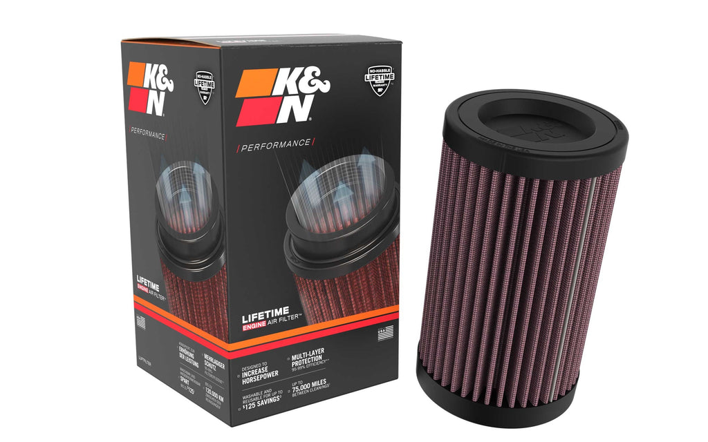 K&N 20-25 Polaris Ranger 1000 EPS 999 / 18-25 Polaris Ranger XP 1000 Replacement Air Filter (PL-1018)