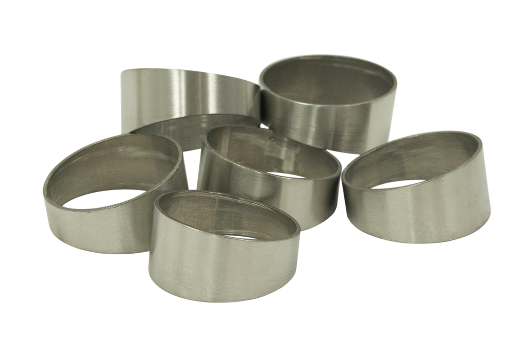 XFORCE Pie Cut 1D 304SS Brushed 2" 15 Degree 15D (PSB-200159015)