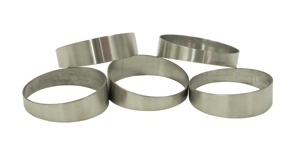 XFORCE Pie Cut 1D 304SS Brushed 3" 9 Degree 15D (PSB-30094515)