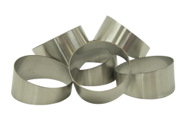 XFORCE Pie Cut 1D 304SS Brushed 35