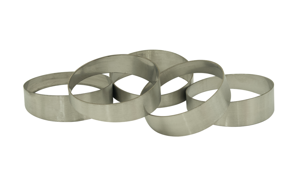 XFORCE Pie Cut 1D 304SS Brushed 35" 9 Degree 15D (PSB-35094515)