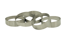 XFORCE Pie Cut 1D 304SS BrushedÂ 35