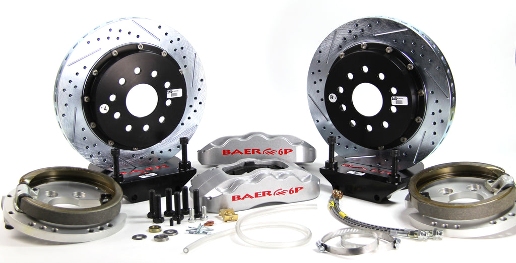 Baer Brakes 14" Pro+ Rear Brake Kit - Silver (4262666S)