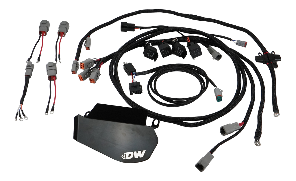DeatschWerks 09-24 Nissan GT-R R35 X3 Fuel Pump Module PNP Heavy Duty Hardwire Kit (R35-FPHWK-HD)