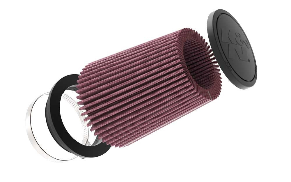 K&N Universal 4in Flange x 5-3/8in Base x 4in Height High flow Air Filter (RU-5149)