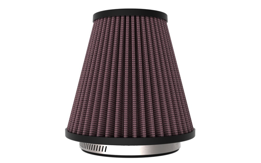 K&N Universal Clamp-On Air Filter 6in Base x 3.5in Top x 6.3125in H (RU-5296)