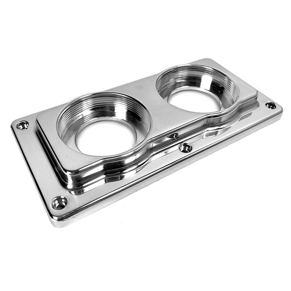 Baer Brakes ReMaster 2-Bolt GM/Ford Master Cyl Assembly, Polished, 15/16in bore, Right port. (6801264RP)