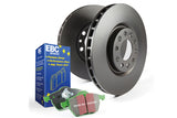 EBC Brakes OE Quality replacement rotors, same spec as original parts using G3000 Grey iron - S11KF1622