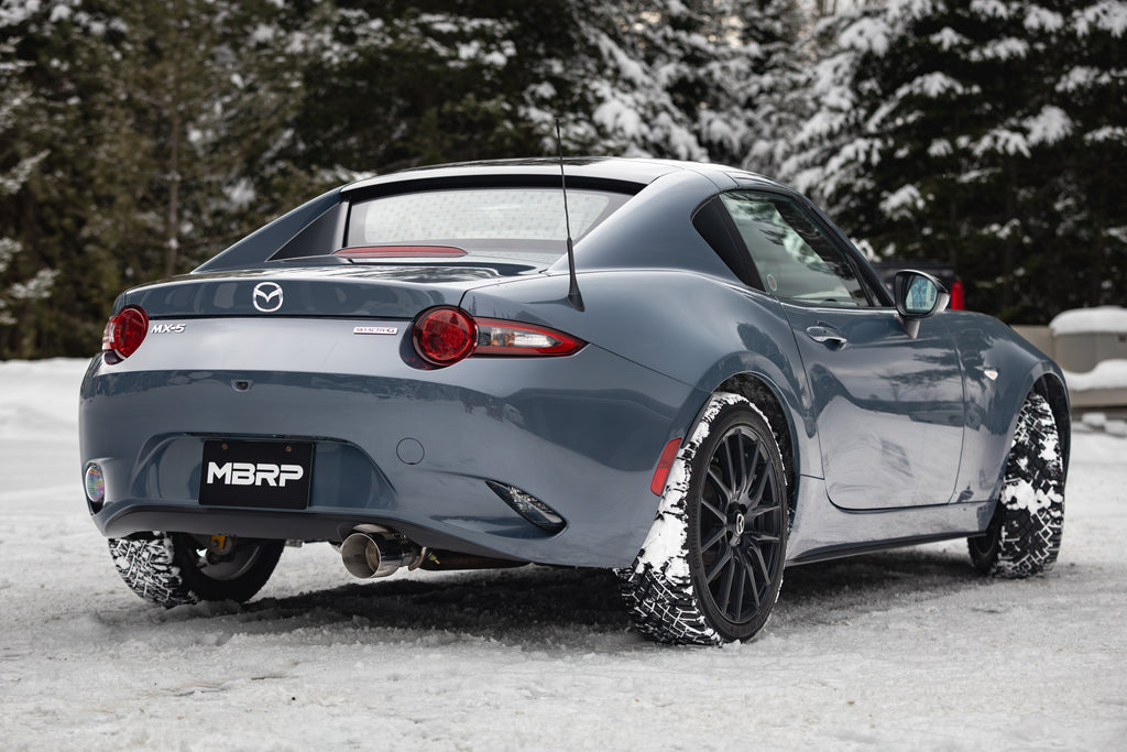 MBRP 16+ Mazda MX-5 Miata Single Rear Exit 2.5in Axle Back Exhaust AL (S4452AL)