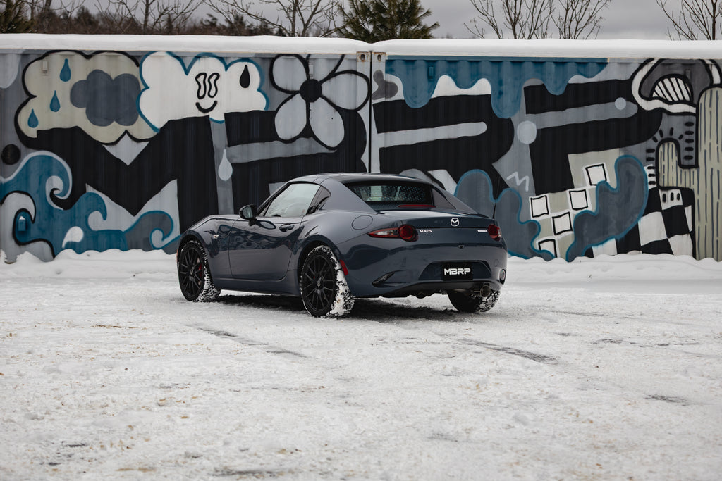MBRP 16+ Mazda MX-5 Miata Single Rear Exit 2.5in Axle Back Exhaust AL (S4452AL)