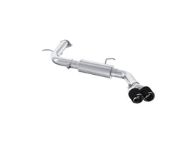 MBRP 21-24 Hyundai Hyundai T304 Stainless Steel 3in Axle-Back Rear Exit W/Dual Carbon Fiber Tip (S47123CF)