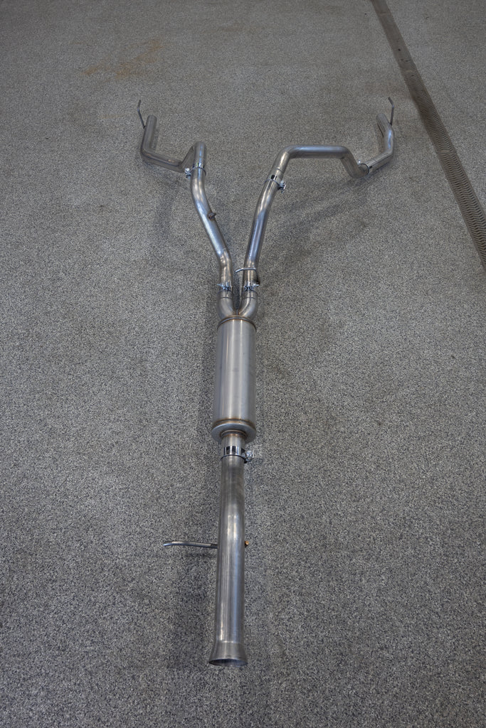 MBRP 21-25 Cadillac Escalade 6.2L (Excl V-Series) T304 2.5in Dual Split Rear 3in Cat Back Exhaust (S5007304)