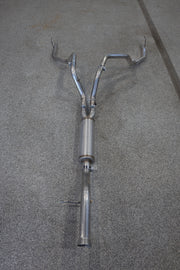 MBRP 21-25 Cadillac Escalade 6.2L (Excl V-Series) T304 2.5in Dual Split Rear 3in Cat Back Exhaust (S5007304)