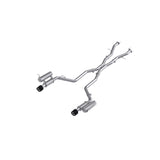 MBRP 2011+ Dodge Durango T304SS 3.0in Cat-Back Dual Rear Exit Exhaust w/ Carbon Fiber Tips (S51073CF)