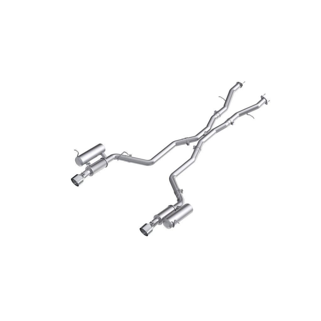 MBRP 2011+ Dodge Durango AL Series 3.0in Cat-Back Dual Rear Exit Exhaust (S5107AL)