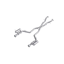 Load image into Gallery viewer, MBRP 2011+ Dodge Durango AL Series 3.0in Cat-Back Dual Rear Exit Exhaust (S5107AL)