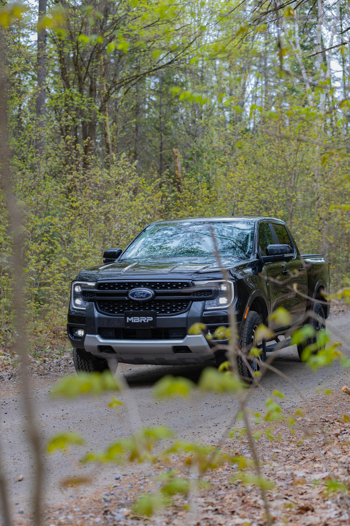 MBRP 2024 Ford Ranger T304 SS Single Side Outlet 3in Cat Back Exhaust (S5269304)