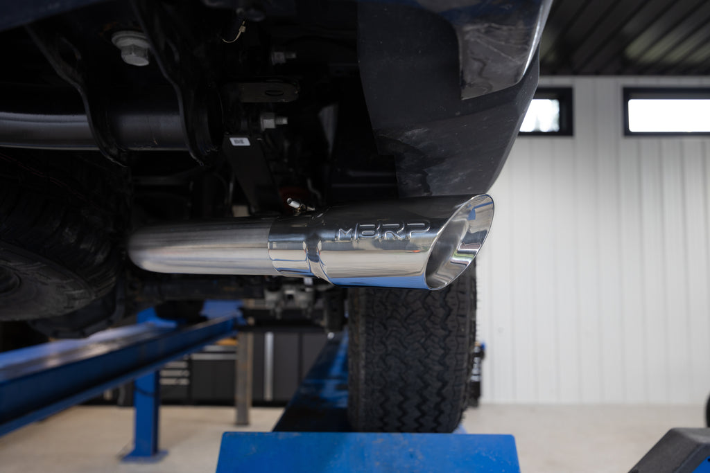 MBRP 2024 Ford Ranger T304 SS Single Side Outlet 3in Cat Back Exhaust (S5269304)
